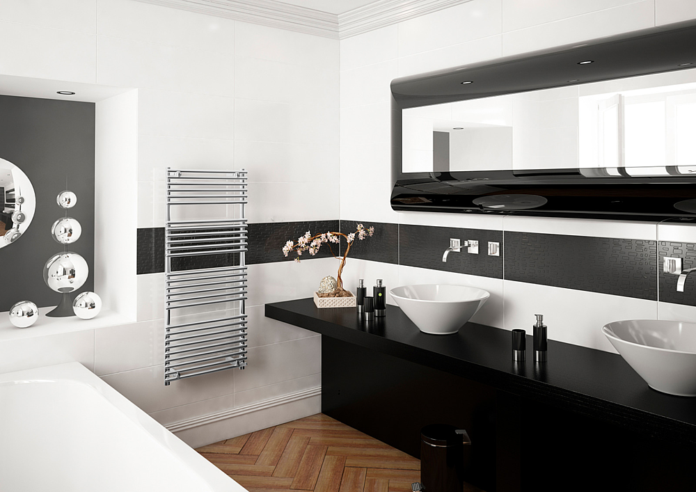 Sèche-serviettes Riva chrome 0300W chrome