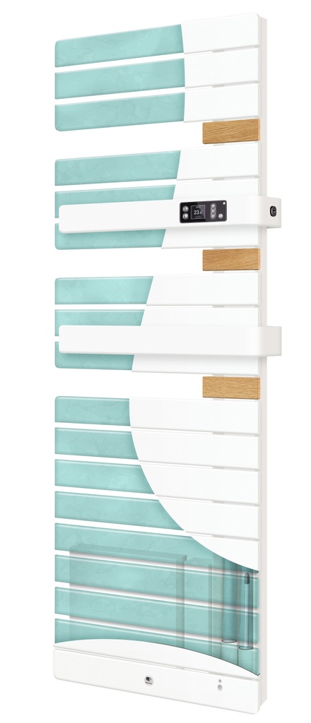 Allure 3 mat à gauche 0750W gris ardoise/chêne