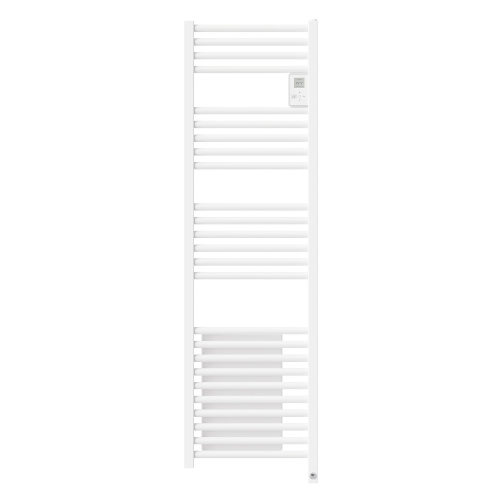 Sèche-serviettes Riva 4 étroit avec soufflerie gris ardoise 1500W