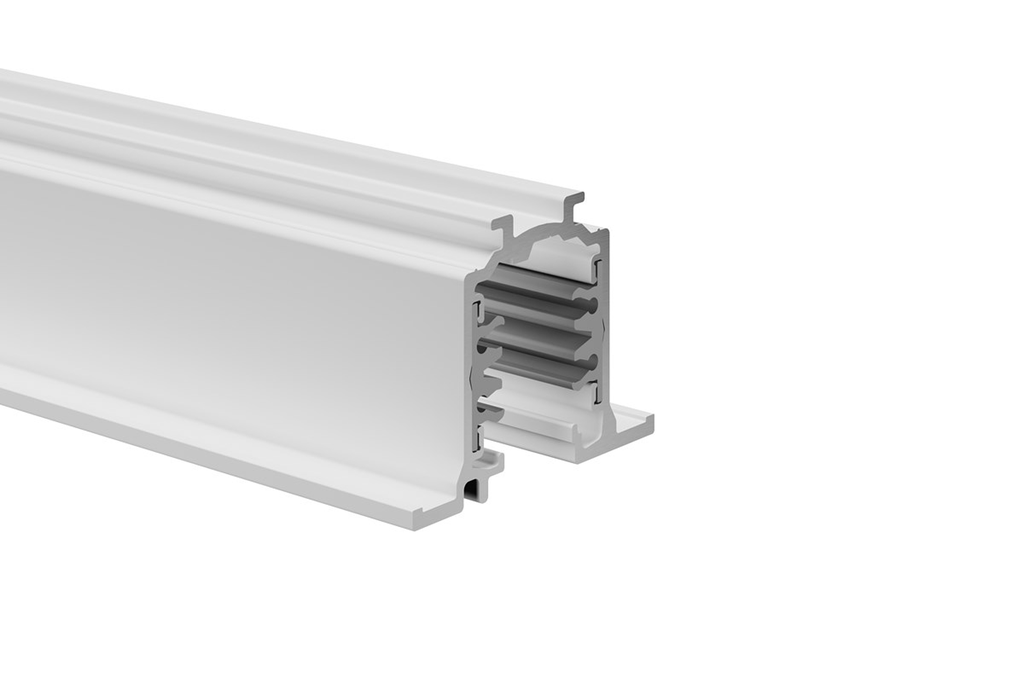 Rail OneTrack Encastré DALI longueur 1m Blanc