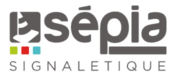 SEPIA signalétique