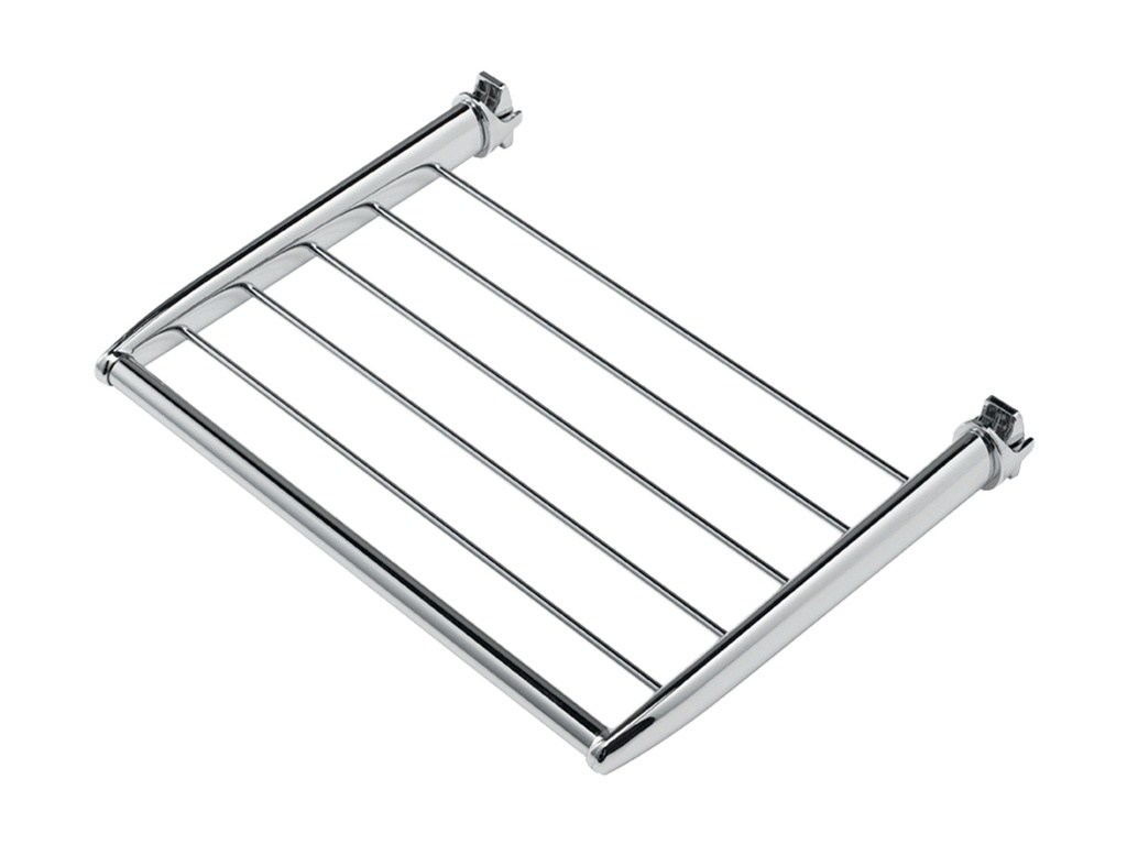 Accessoire sèche-serviette porte serviette chrome 335mm