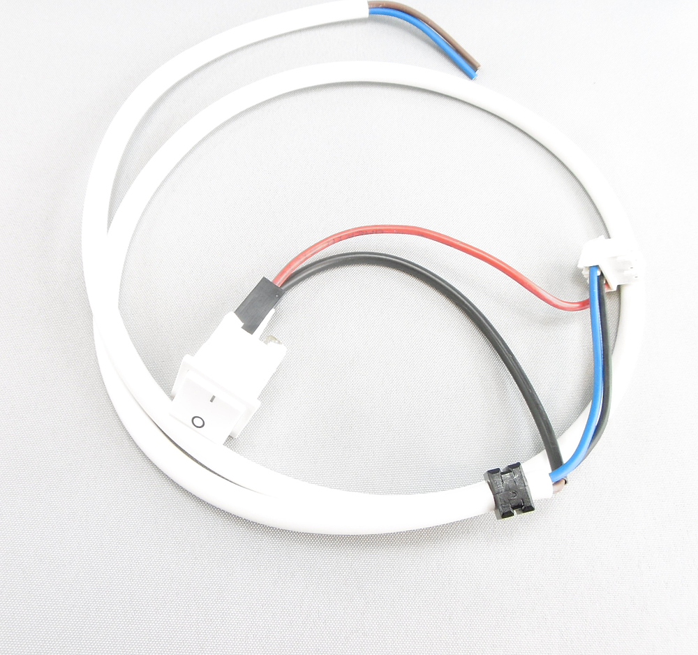 Interrupteur + Cordon Alim Noir