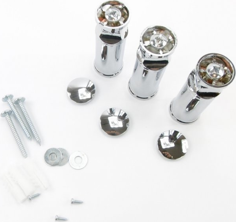 Kit Fixations Murales (X3) Sfeg Drt Chro