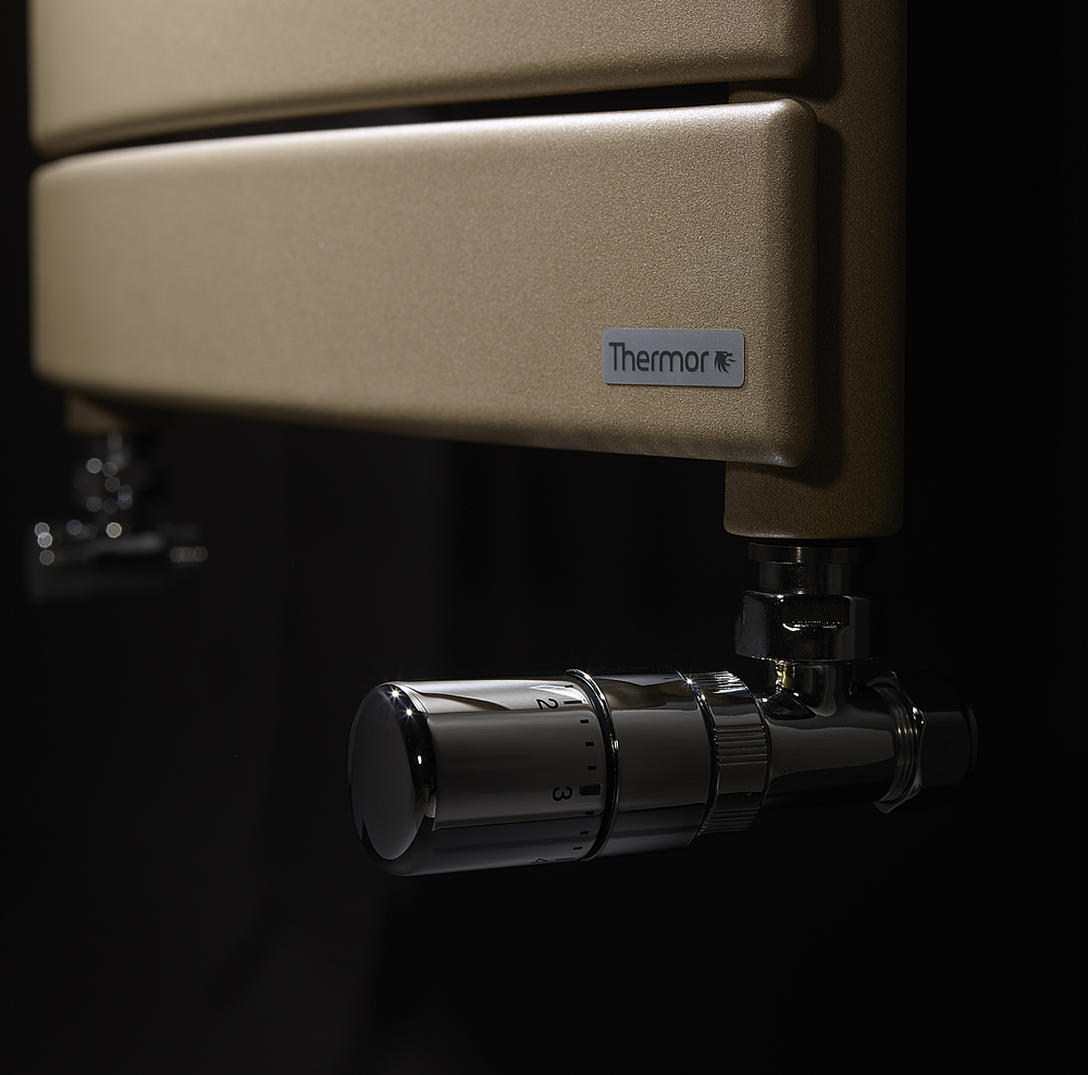 Kit raccordement monotube avec entraxe 50mm chrome manuel