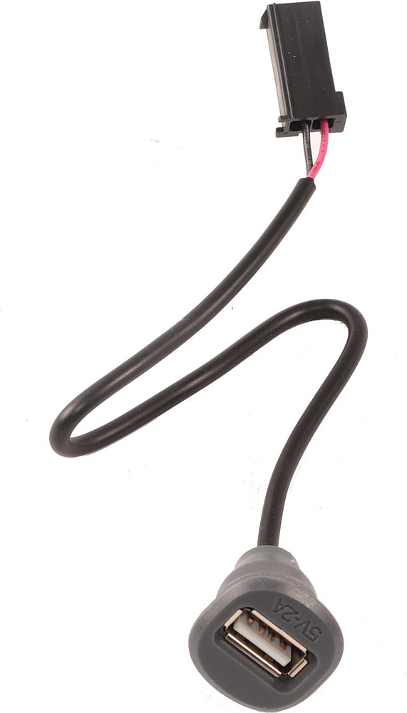 PRISE USB BLANC RAL 9016