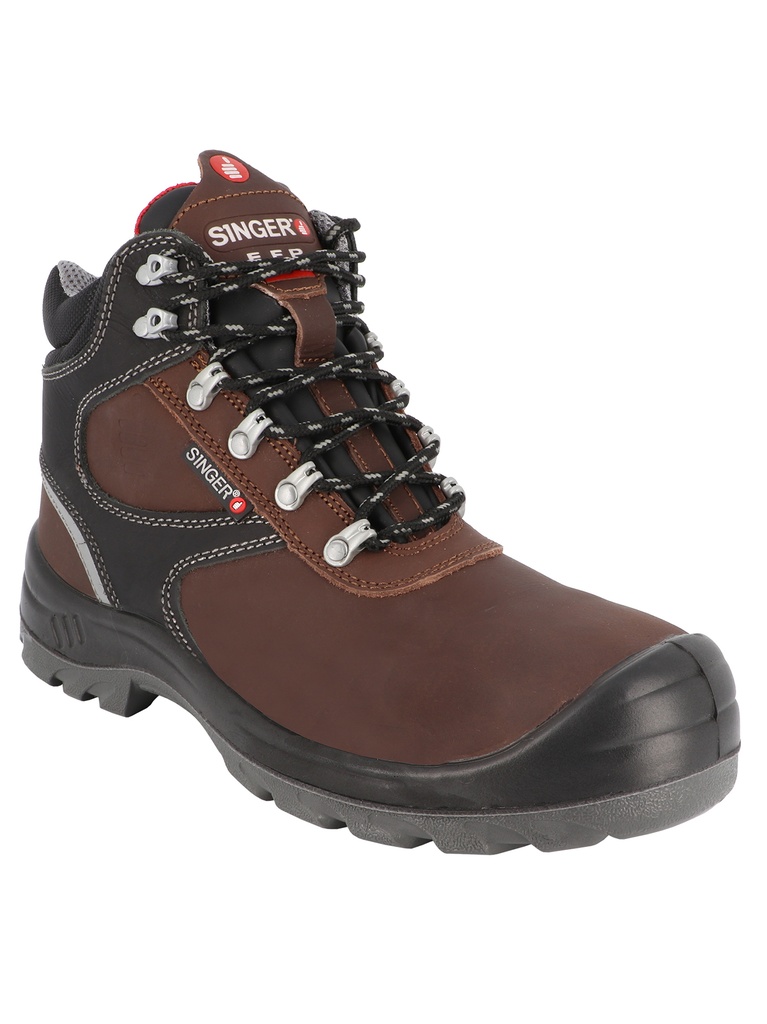 Chaussures hautes cuir fleur. S3L FO SR  41