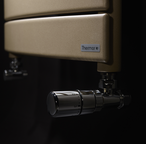 Tete thermostatique chrome