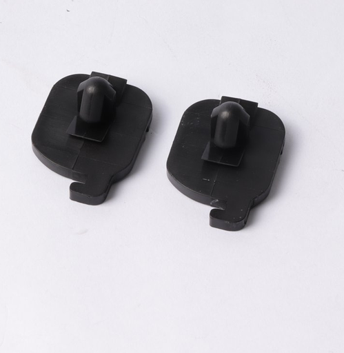 Verrou Noir (X2) pour Support Mural