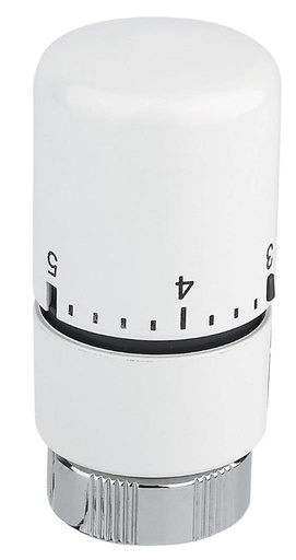 [THE498043] Tête thermostatique blanche