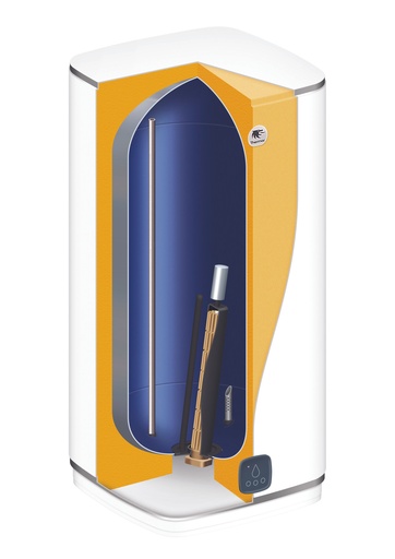 [THE231070] Chauffe-eau électrique Malicio 3 080L blanc multiposition