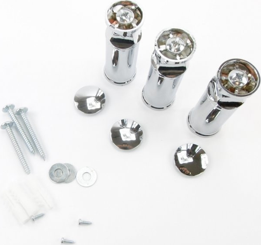Kit Fixations Murales (X3) Sfeg Drt Chro