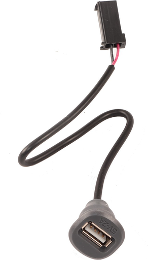 PRISE USB GRIS RAL 7016