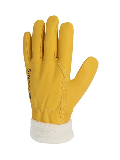 [SINCFJORD10] Gants cuir froid rembourré type maîtrise  10